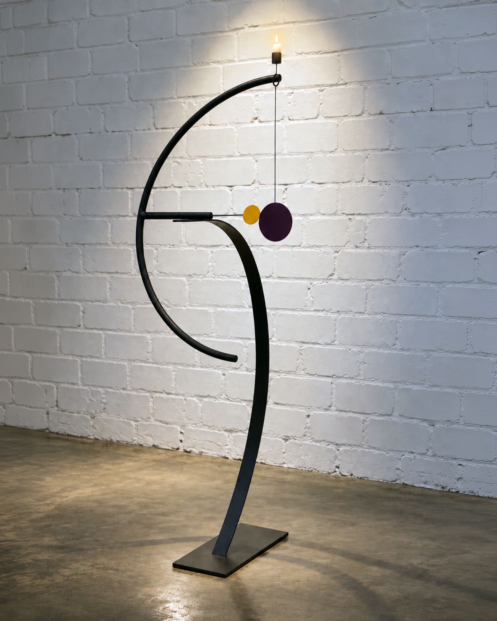 Entrevue kinetic candle sculpture
